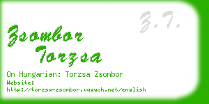 zsombor torzsa business card